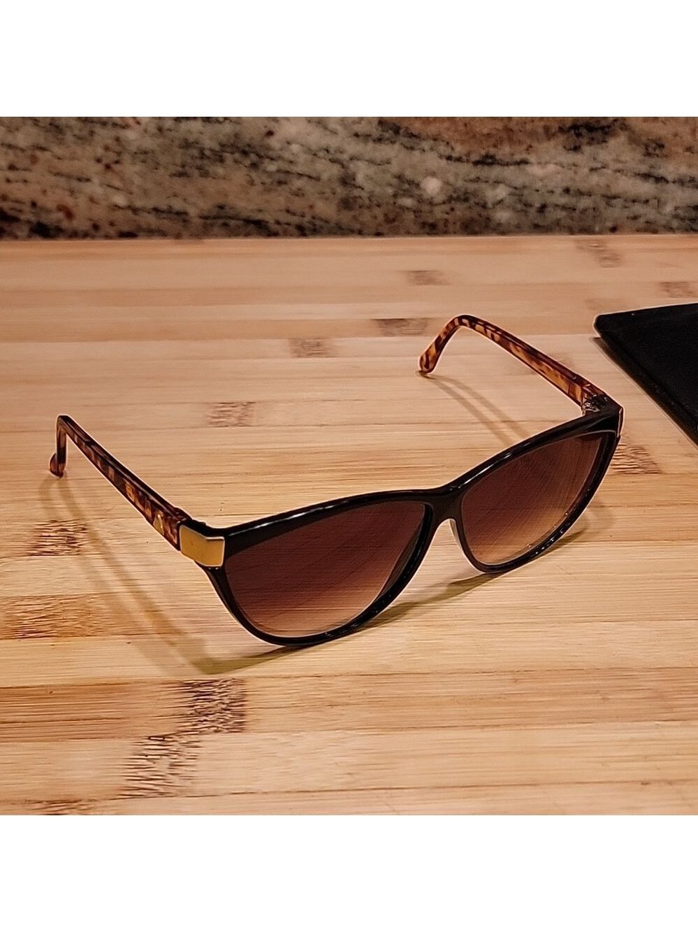liz clayborne tortoise shell sunglasses glasses frames - Picture 2 of 7